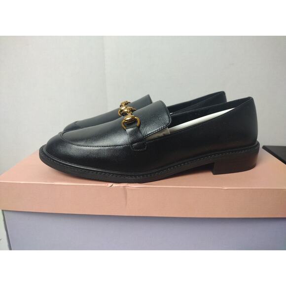 Women's Lisa Vicky Nordstrom Zany-V Loafers Black Sheep Nappa - Picture 4 of 12